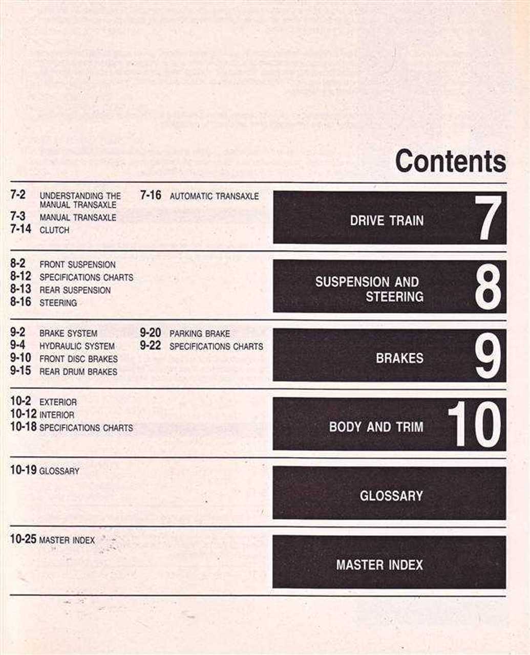 chilton honda prelude repair manual