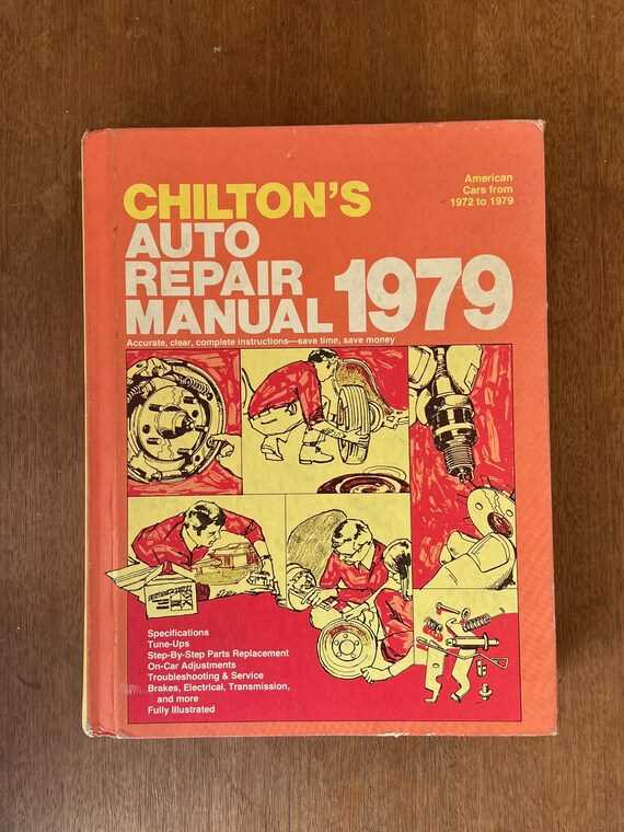 chilton service repair manual