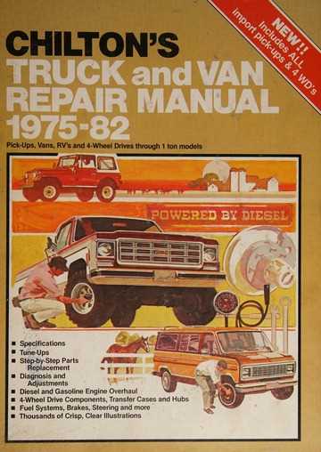 chilton truck and van repair manual