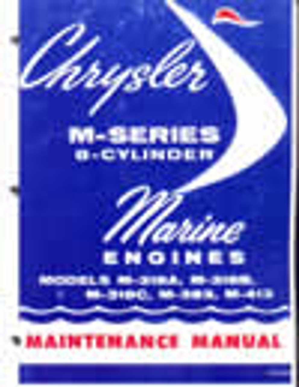 chrysler outboard motor repair manual