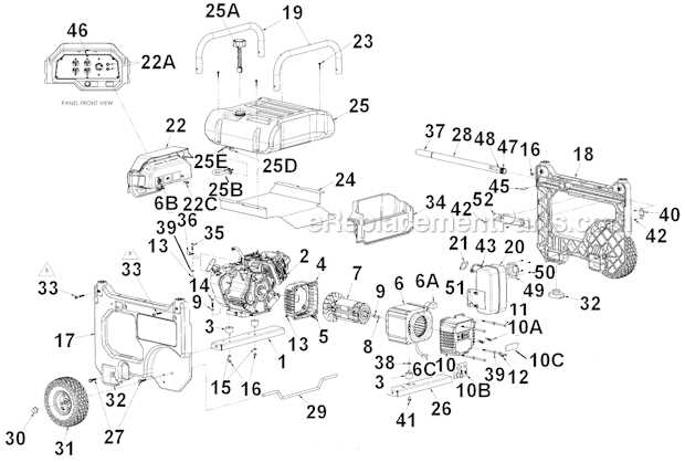 coleman powermate 6250 repair manual