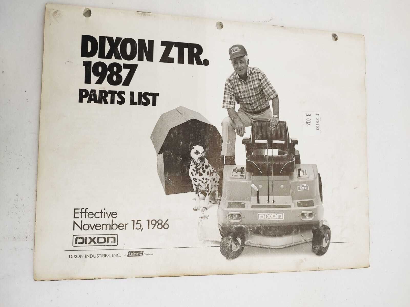 dixon mower repair manual