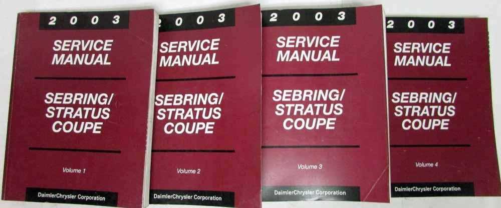 dodge stratus repair manual