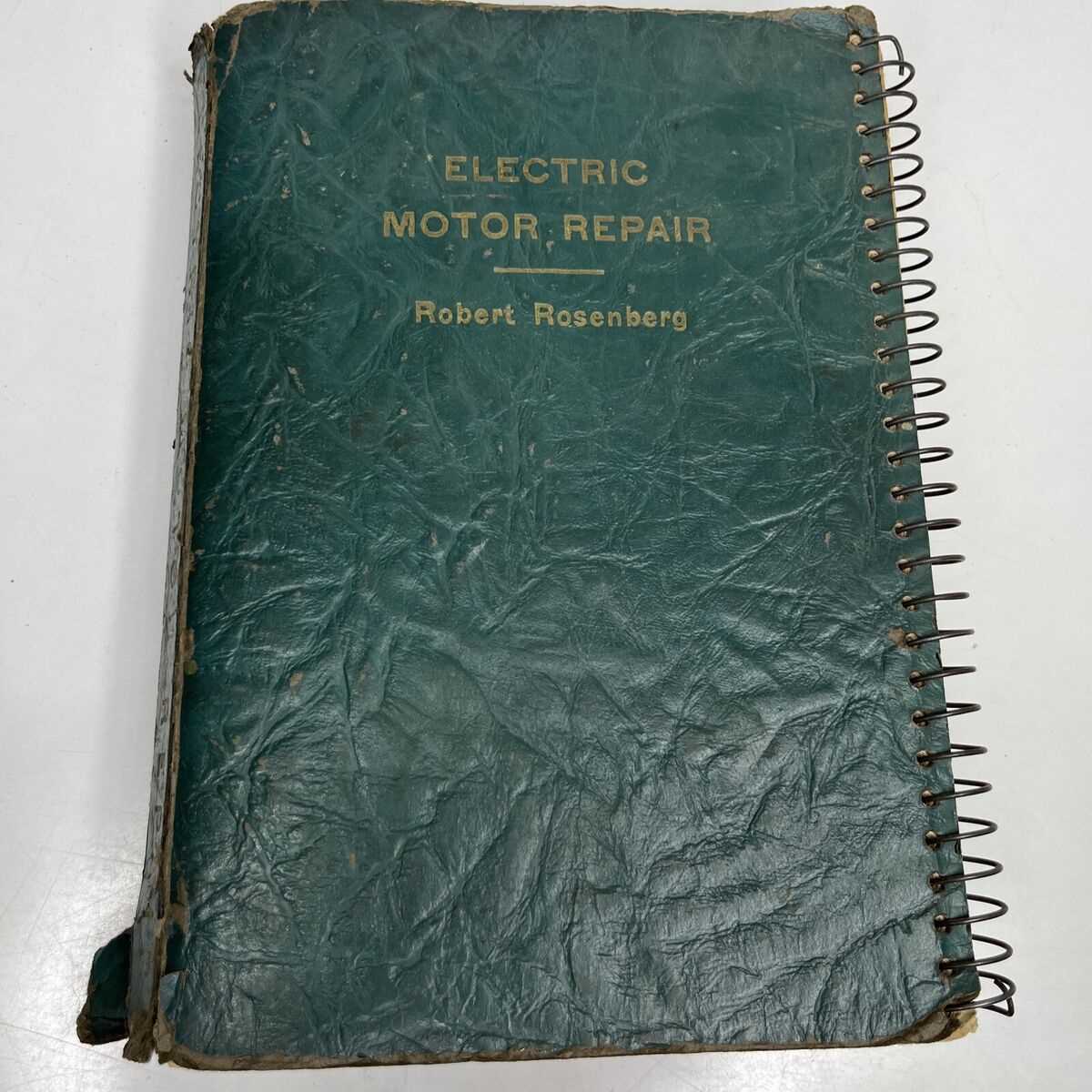 electric motor repair manual