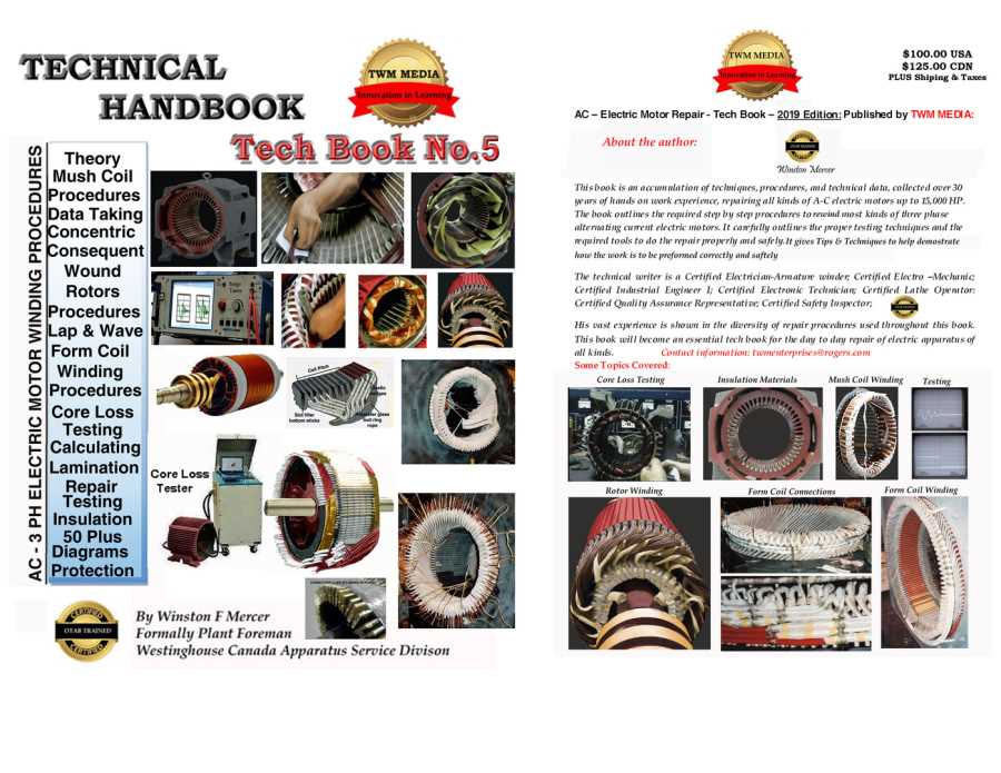 electric motor repair manual