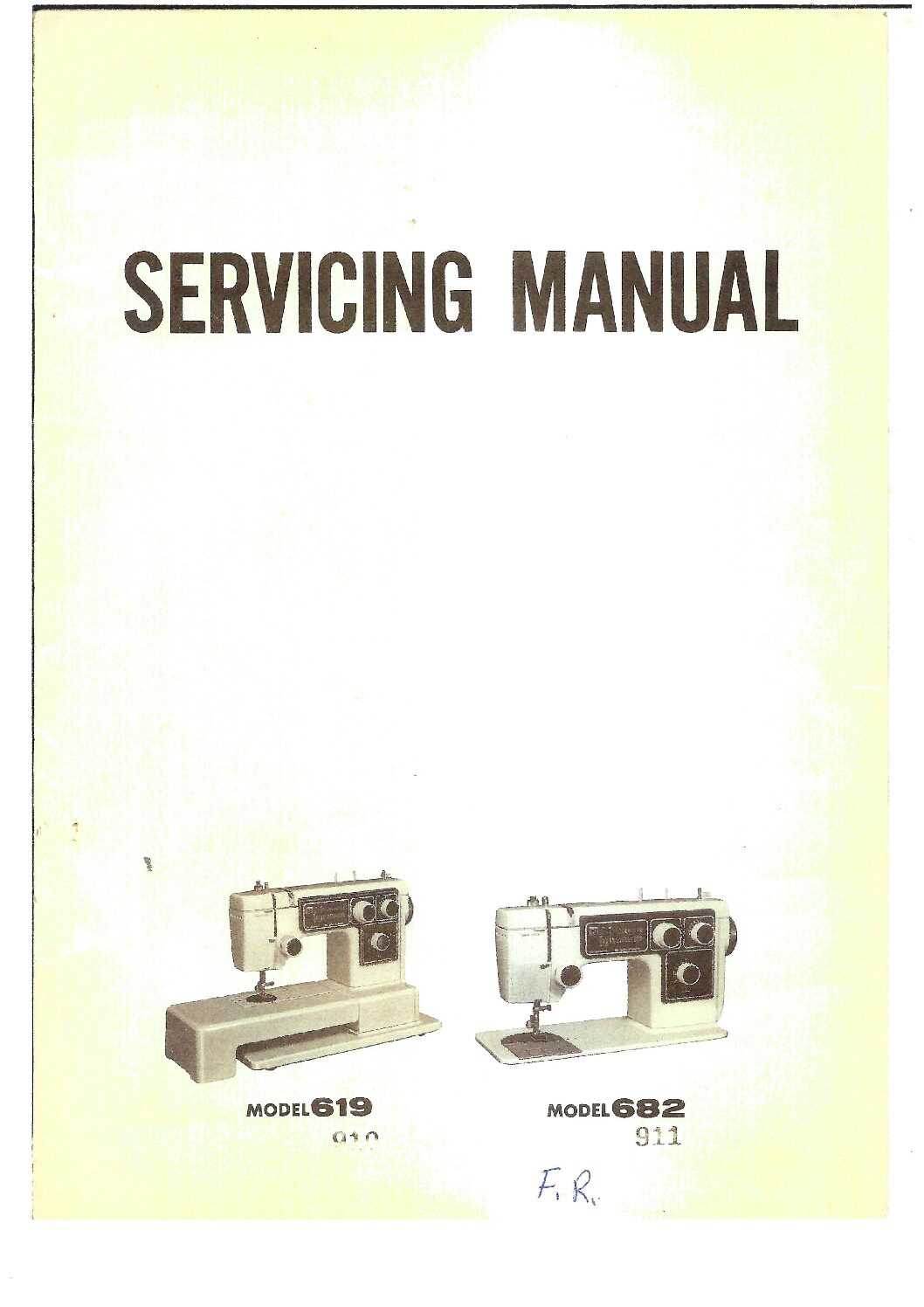 embroidery machine repair manual