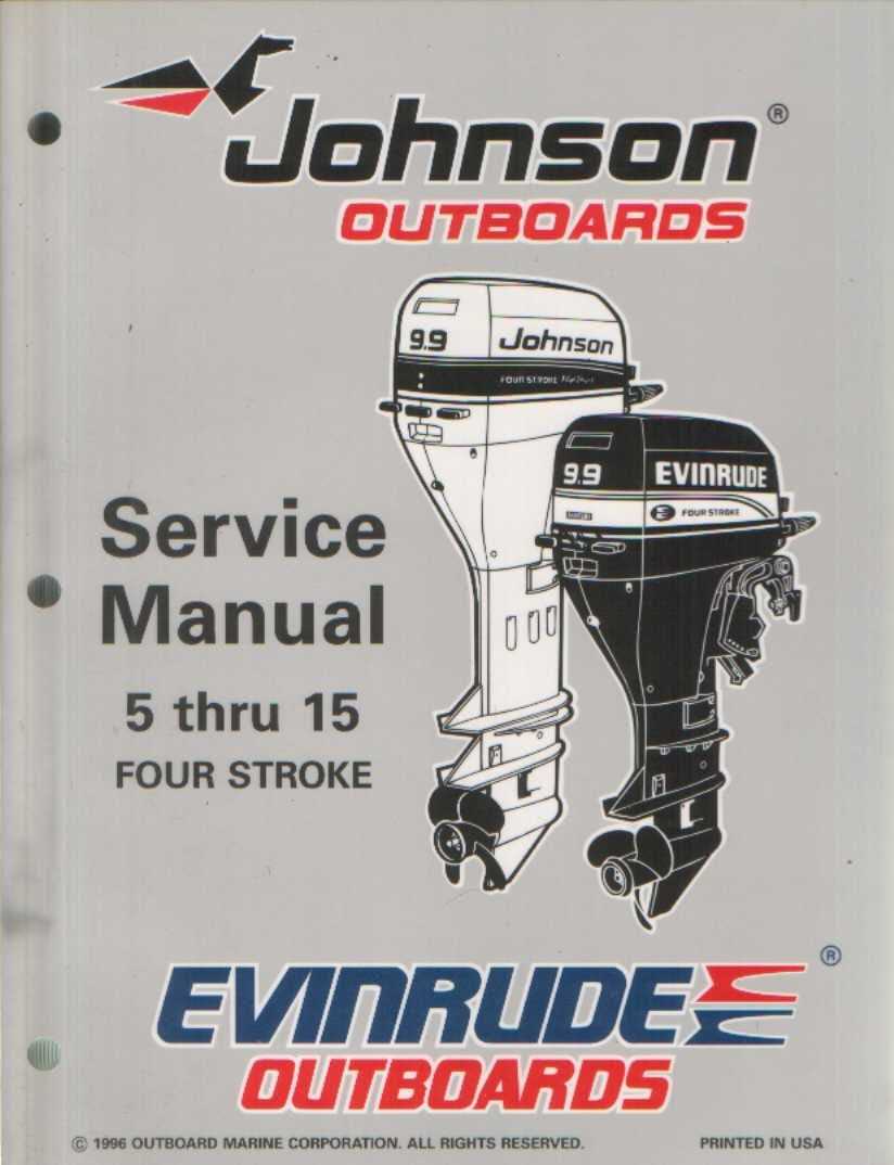 evinrude outboard repair manual