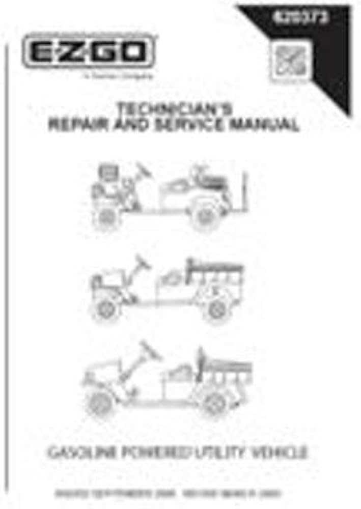 ezgo technicians repair and service manual