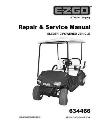 ezgo technicians repair and service manual