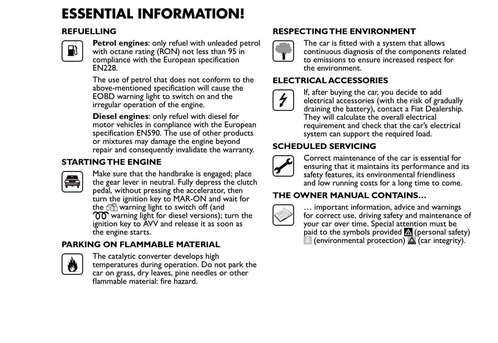 fiat 500l repair manual