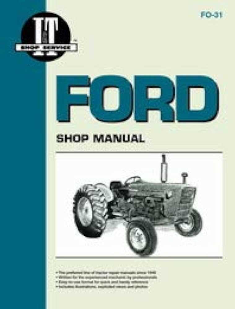 ford 4000 tractor repair manual