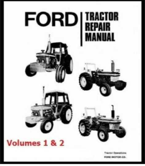 ford 6610 tractor repair manual