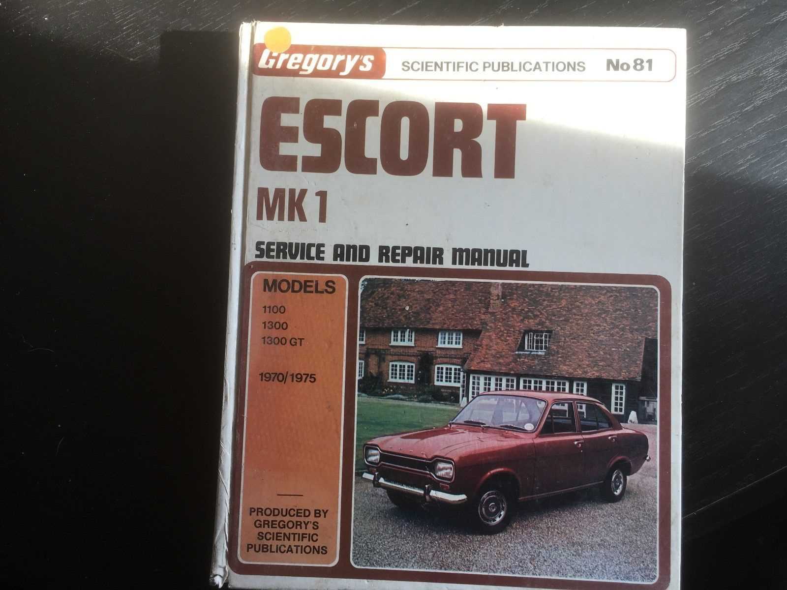 ford escort repair manual