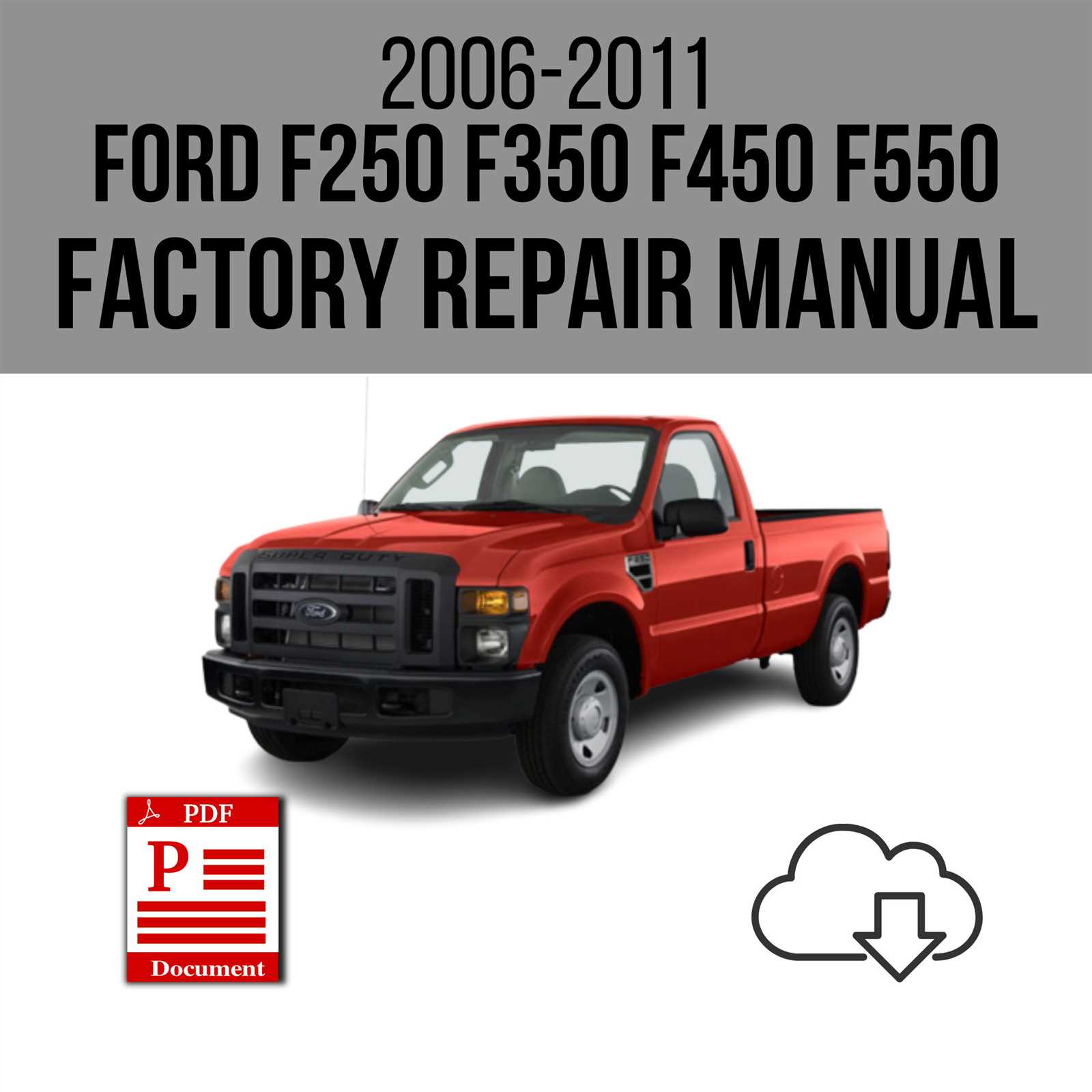 ford f350 repair manual