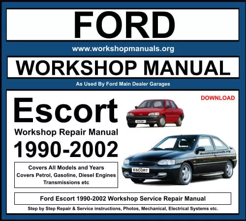 ford shop repair manuals