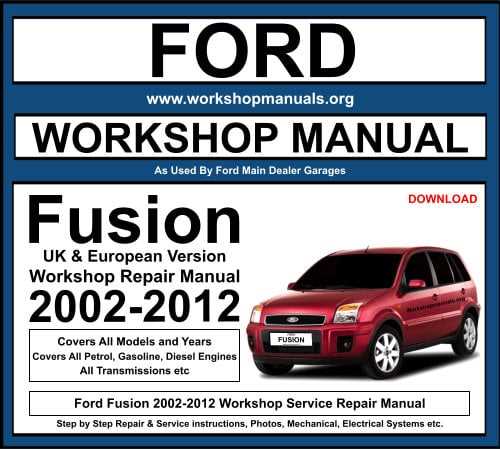 ford shop repair manuals