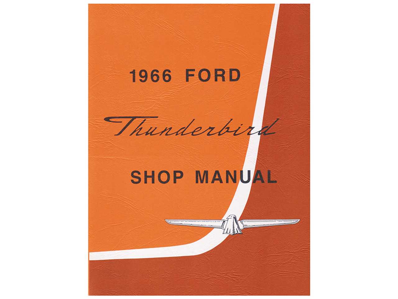 ford thunderbird repair manual