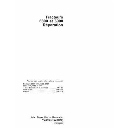 free john deere tractor repair manuals