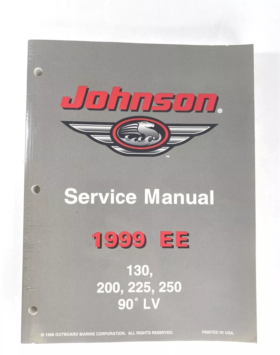 free repair manuals for johnson outboard