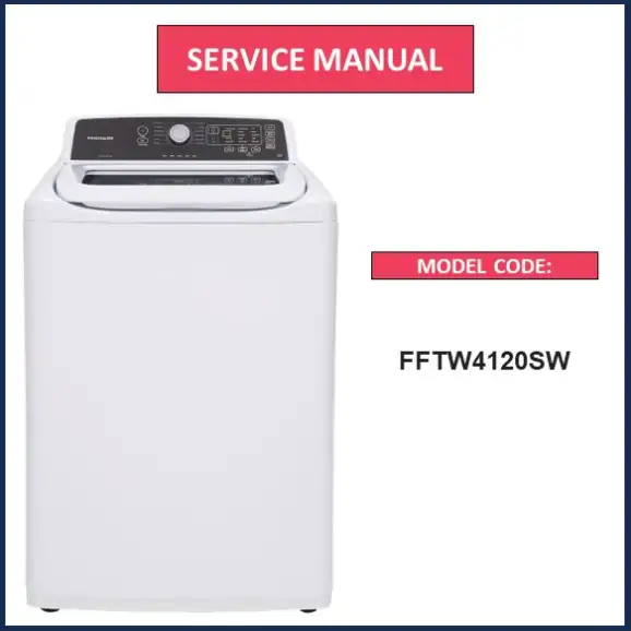 frigidaire gallery series washer repair manual