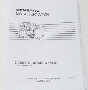 generac diagnostic repair manual