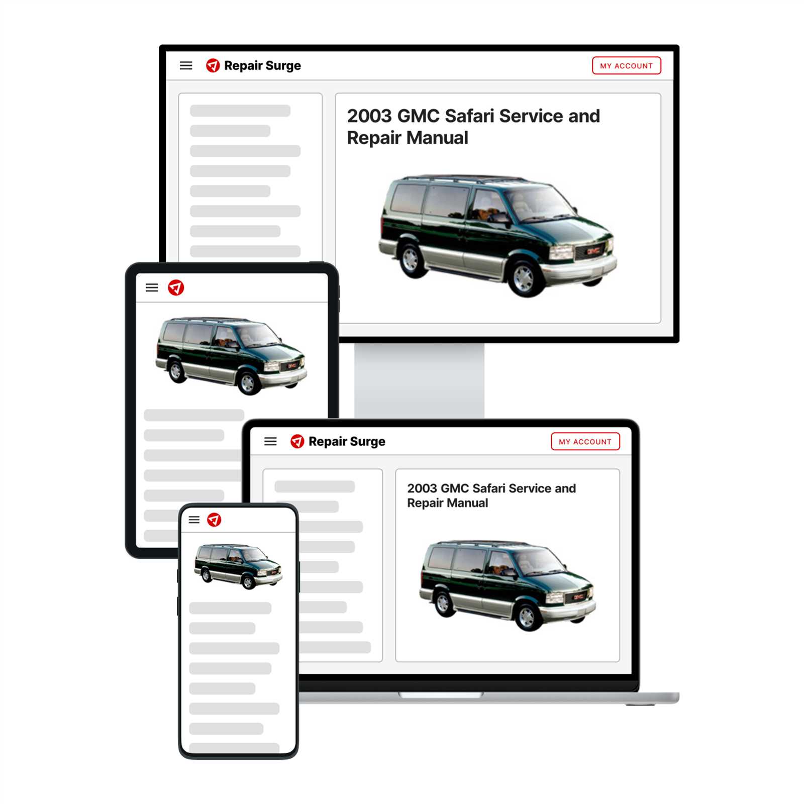 gmc savana repair manual