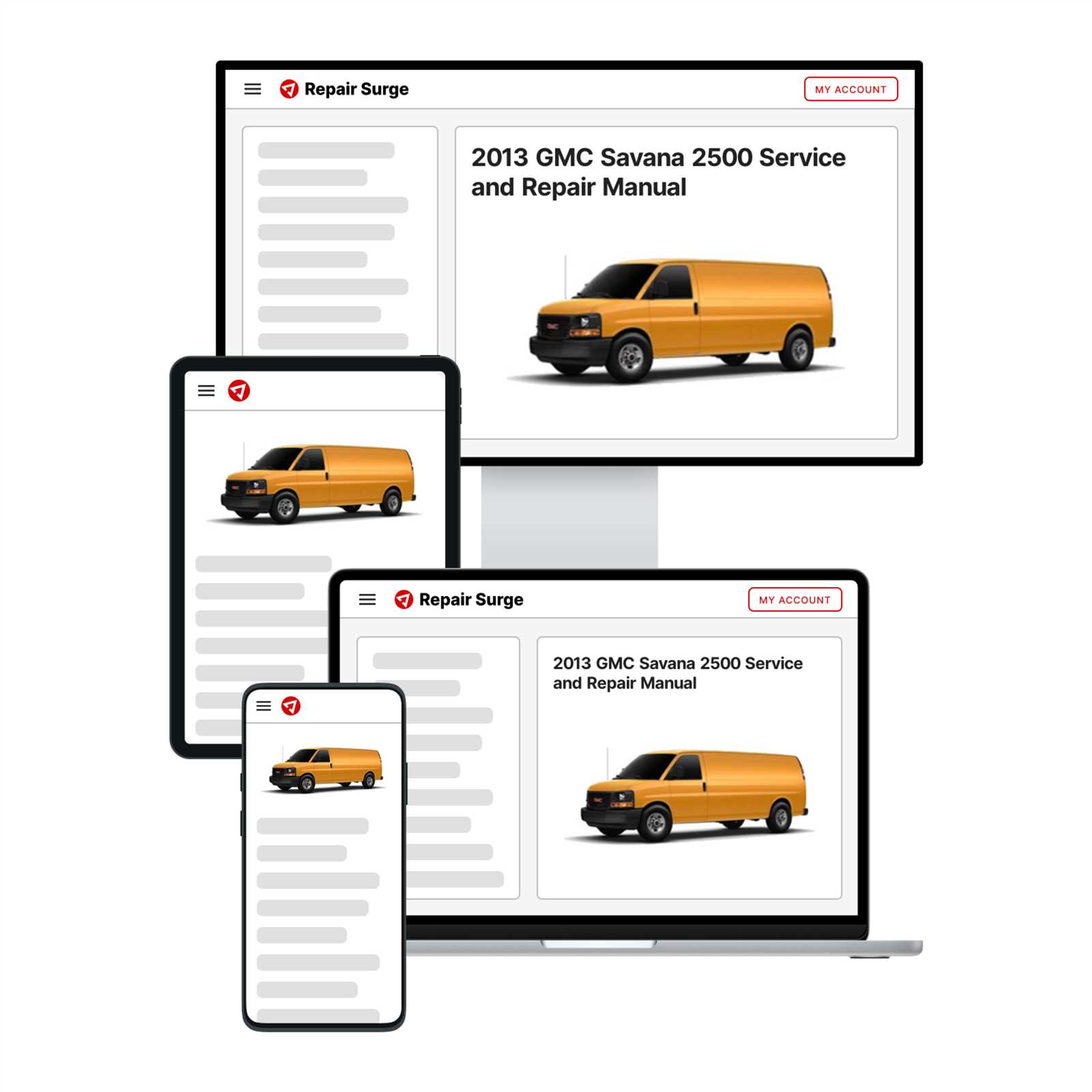 gmc savana repair manual