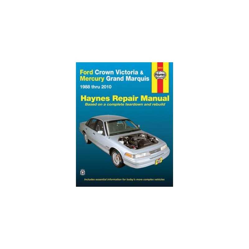 grand marquis repair manual