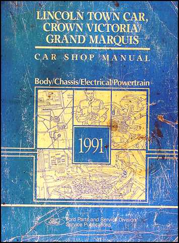 grand marquis repair manual