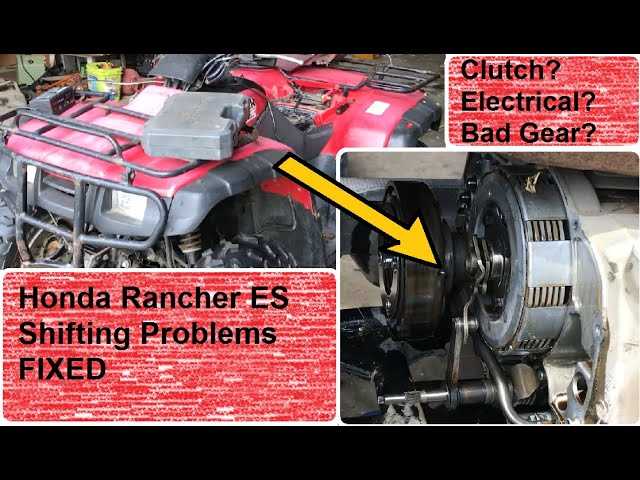 honda 4 wheeler repair manual