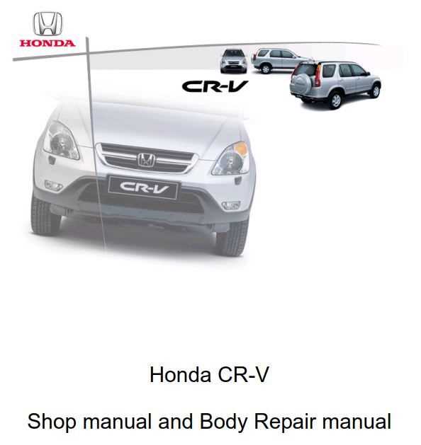 honda body repair manual