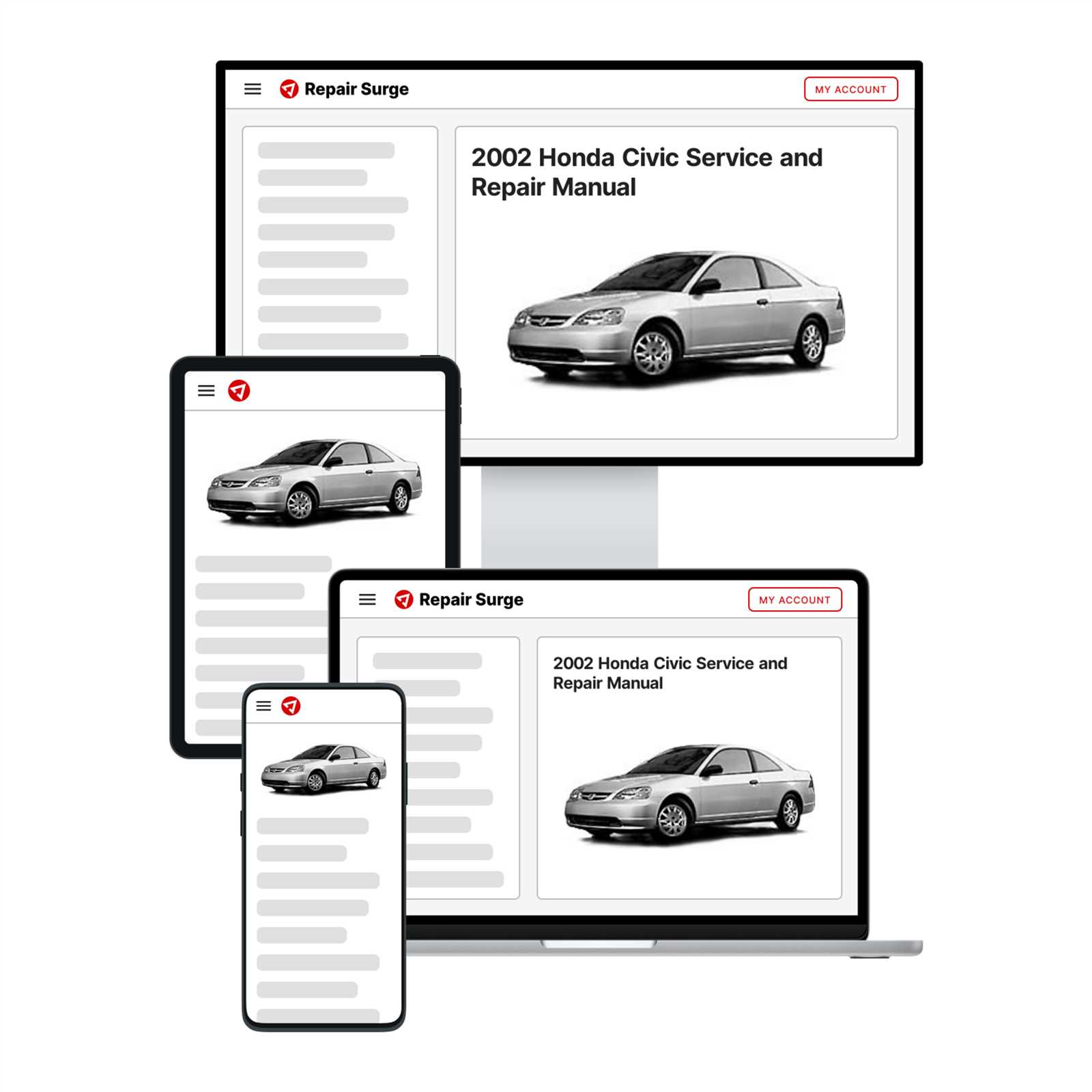 honda civic repair manual