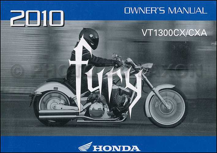 honda fury repair manual