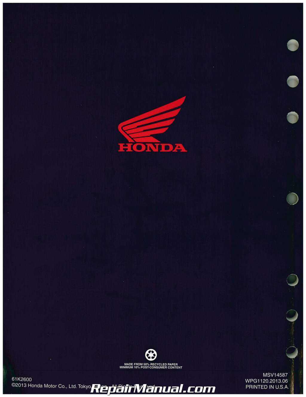 honda grom repair manual