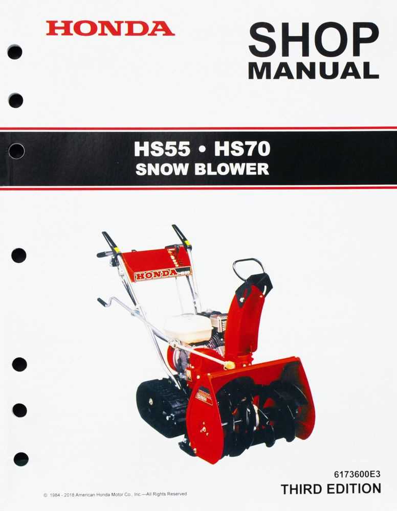 honda hs520 repair manual