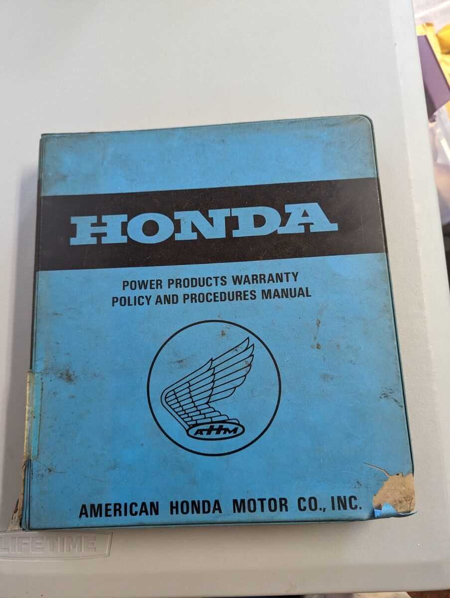 honda hs520 repair manual