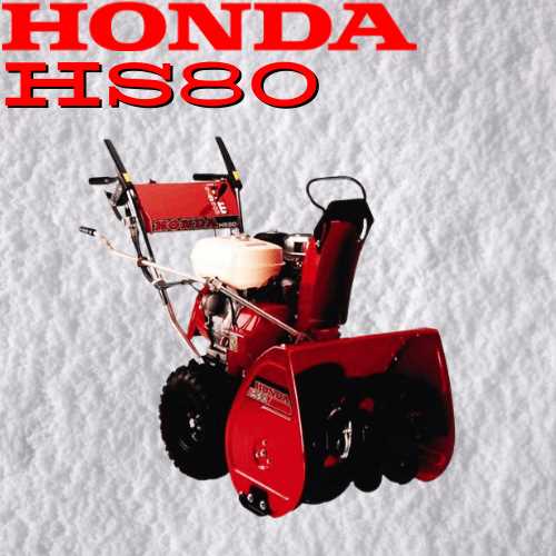 honda hs80 repair manual