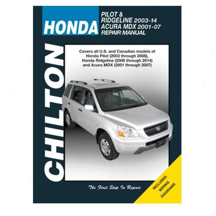 honda pilot repair manual