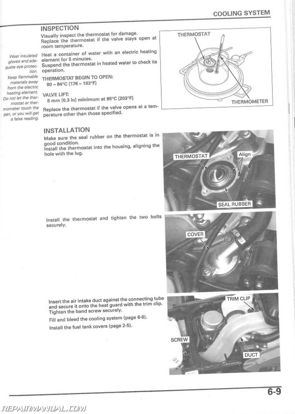 honda rincon repair manual