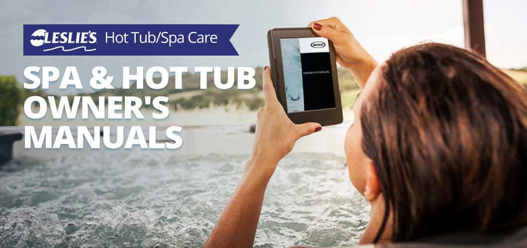 hot tub repair manuals