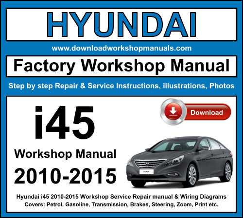 hyundai i30 repair manual