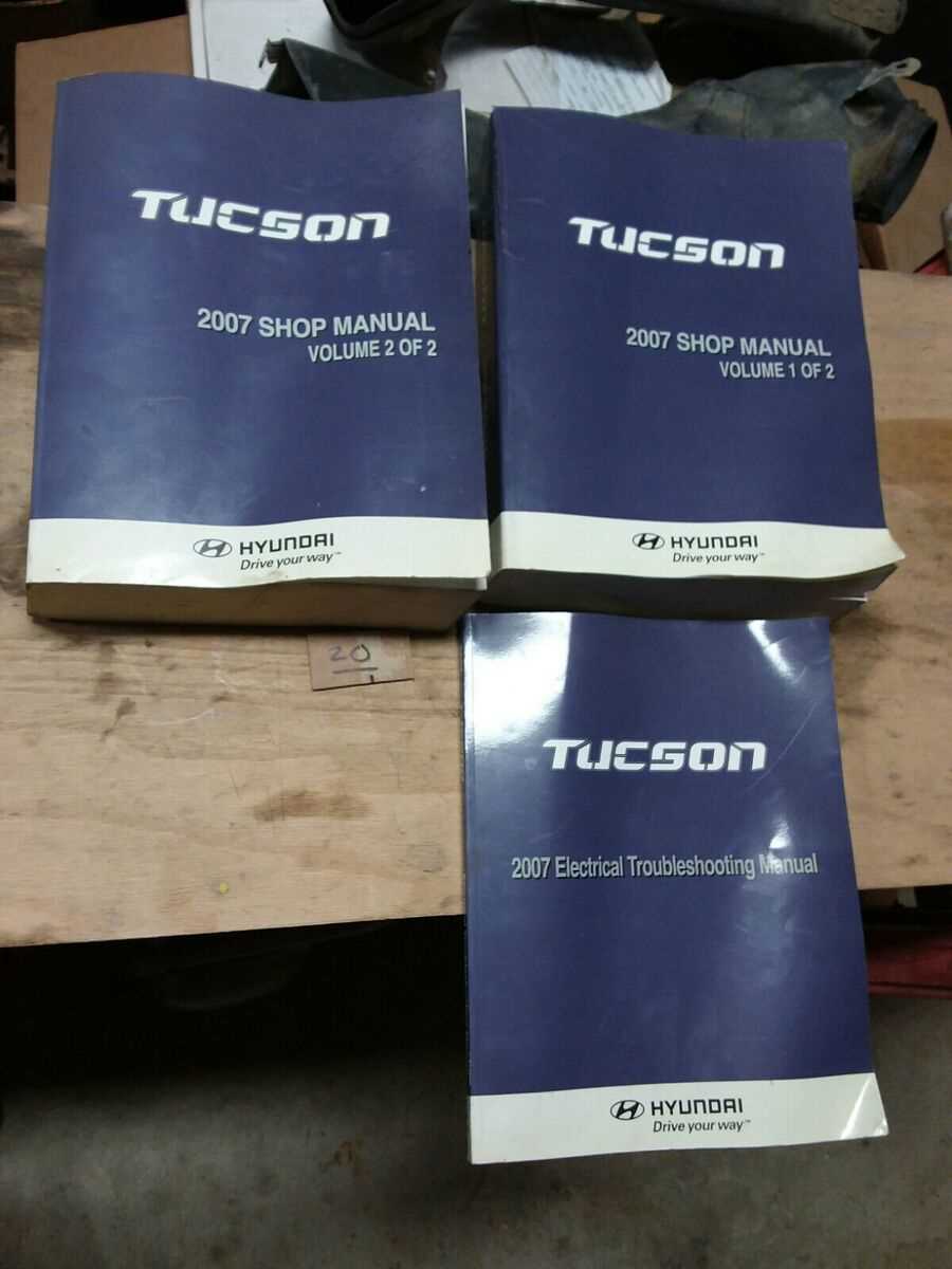 hyundai tucson 2007 repair manual