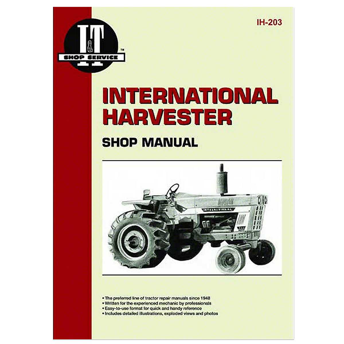 it tractor repair manuals