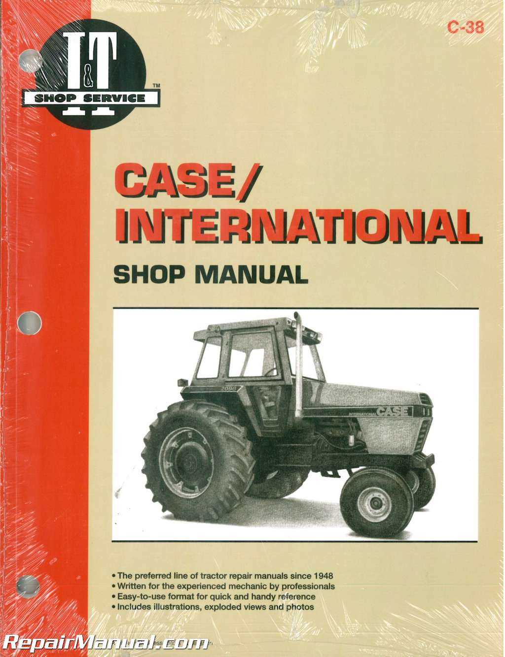 it tractor repair manuals