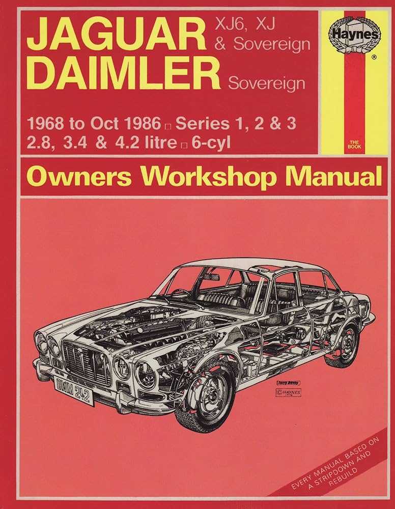 jaguar xj6 service and repair manual