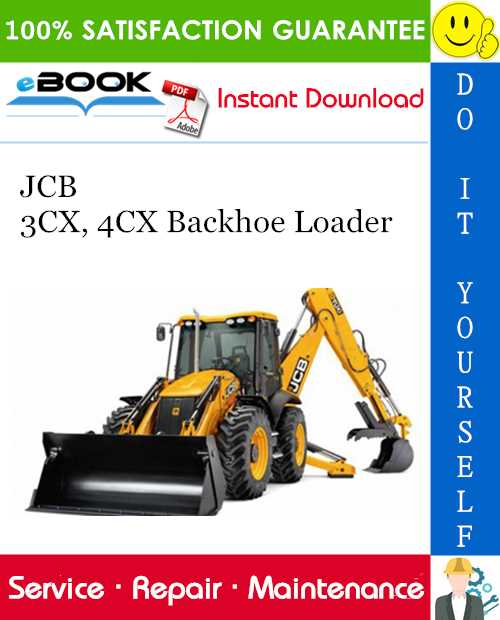 jcb 3cx backhoe loader service repair manual