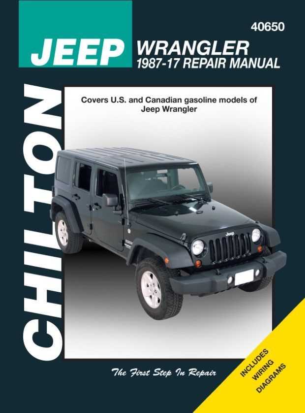 jeep auto repair manual