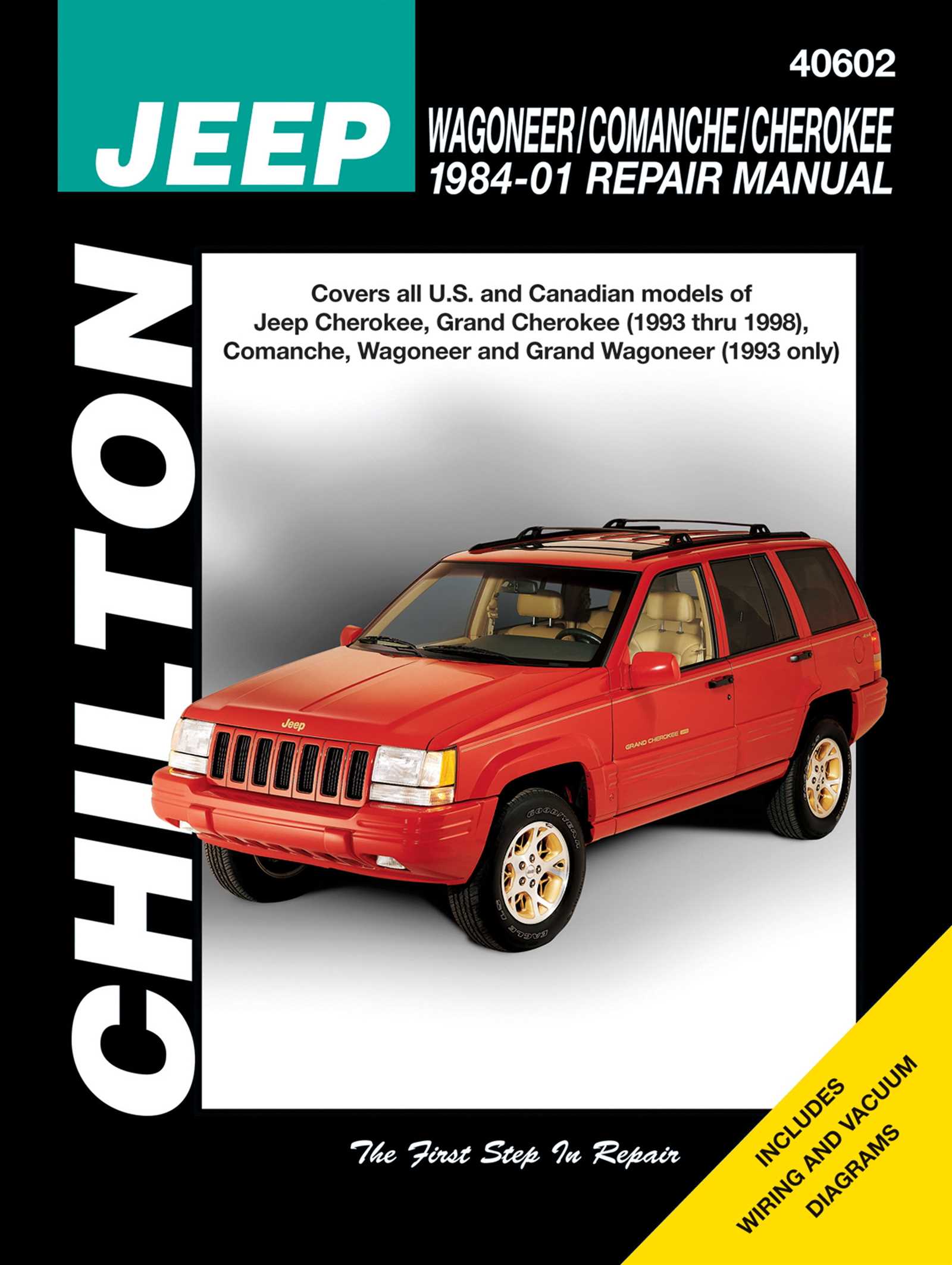 jeep cherokee repair manual