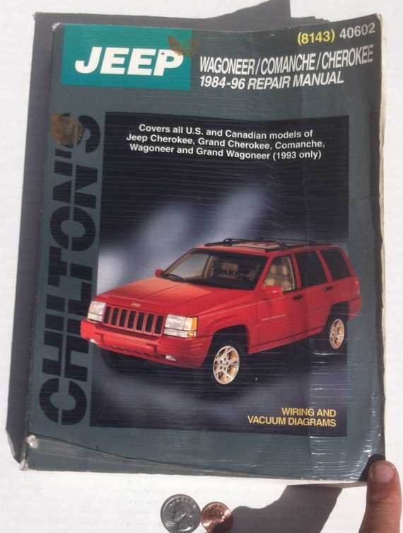 jeep comanche repair manual