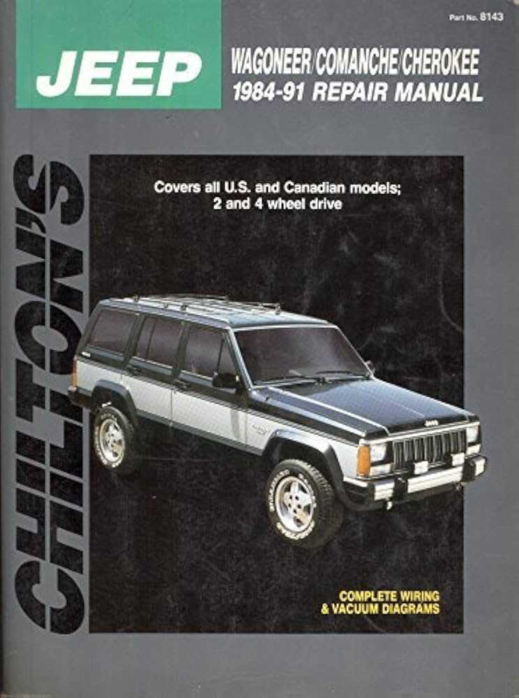 jeep comanche repair manual